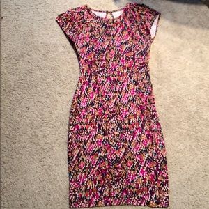 DVF Midi dress with cut out on back